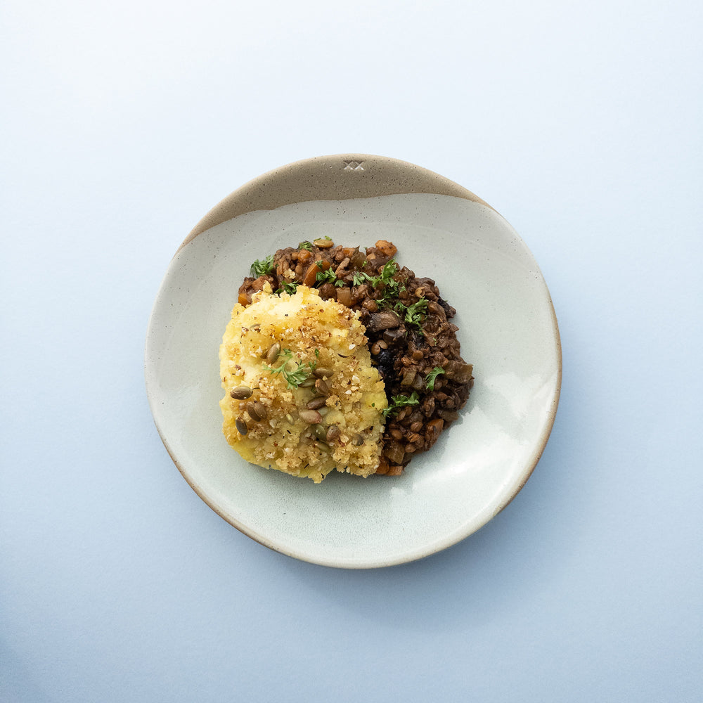 Week 1 (Menstruation Phase) Cycle Syncing Lentil Shepherd’s Pie Meal