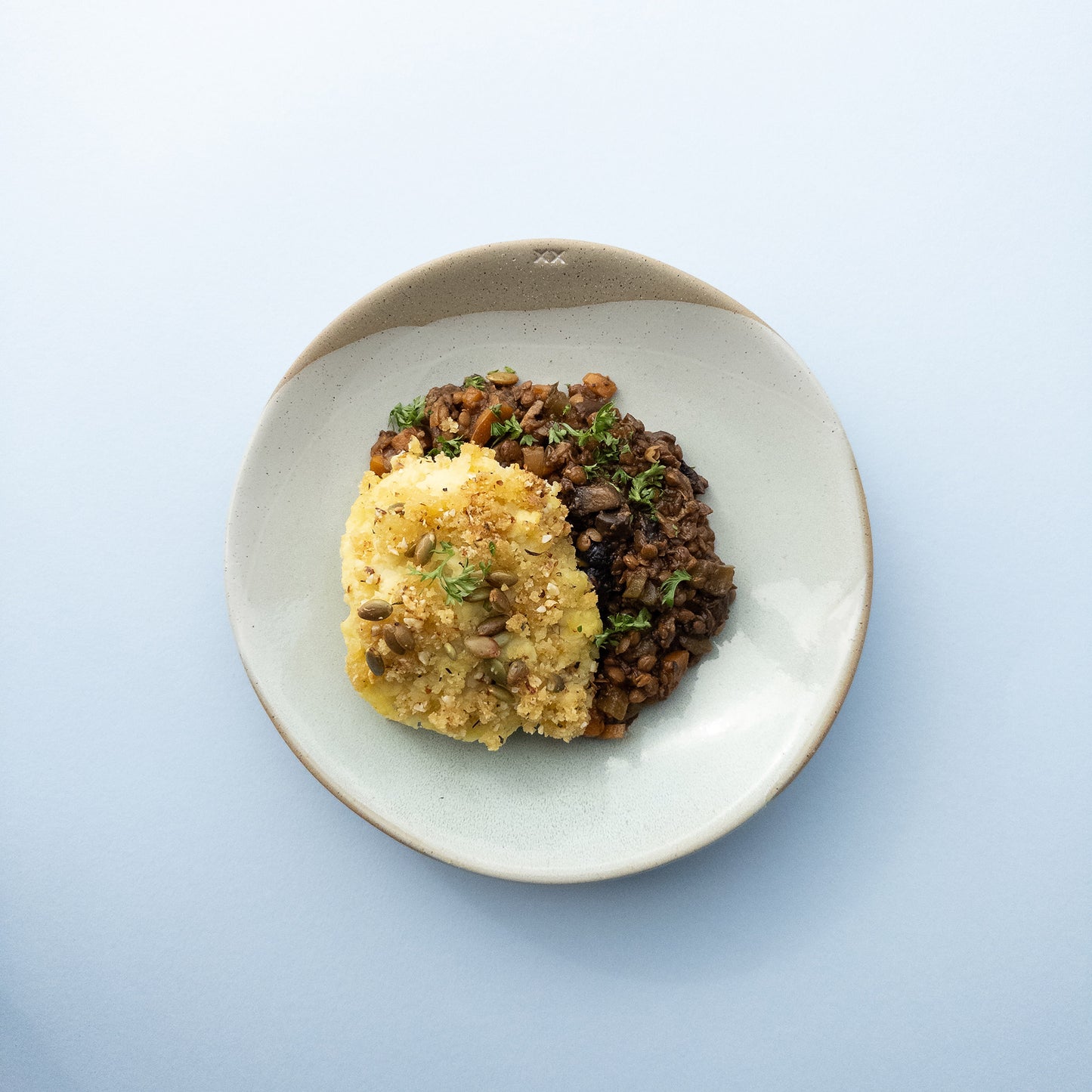 Week 1 (Menstruation Phase) Cycle Syncing Lentil Shepherd’s Pie Meal