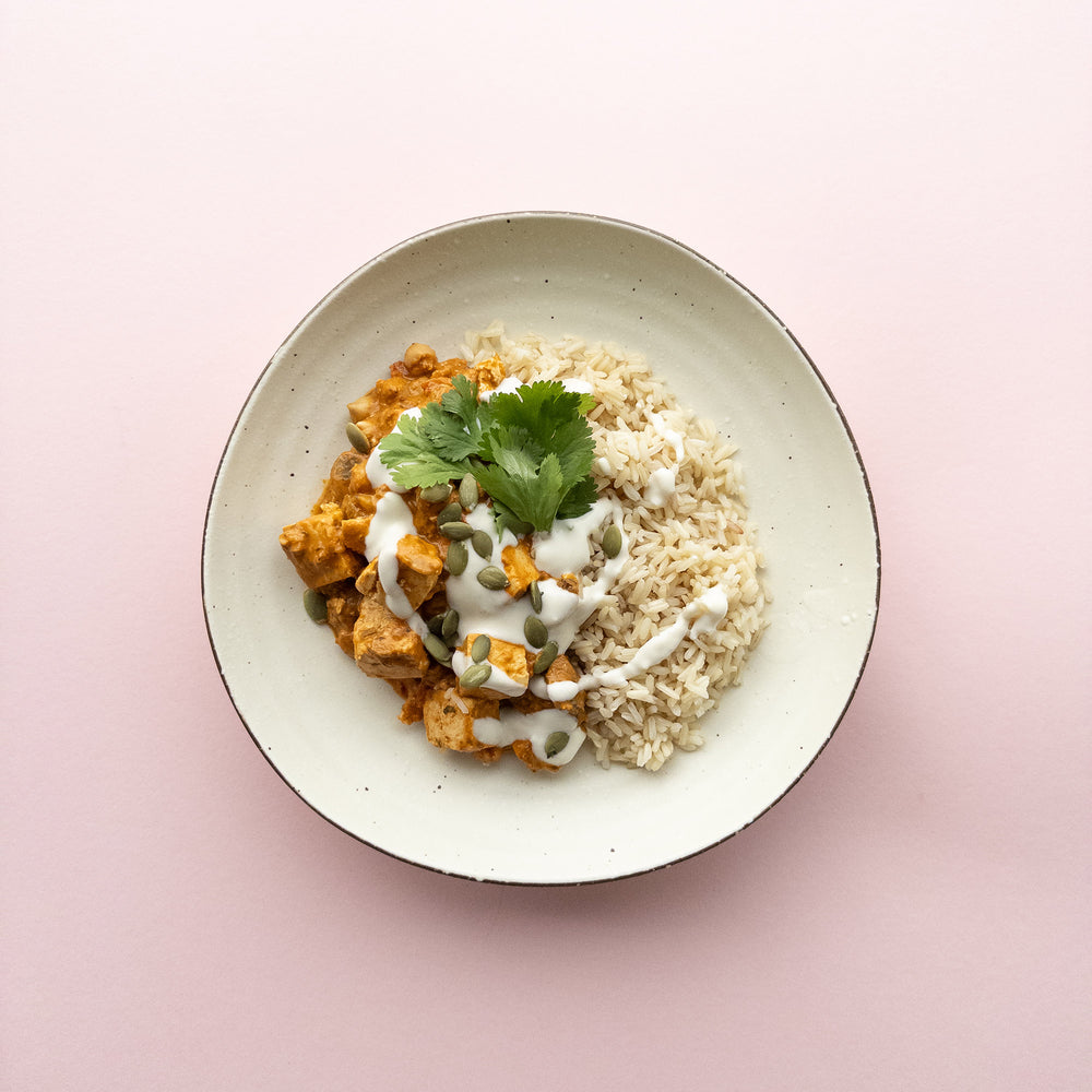 Week 2 (Late Follicular Phase) Cycle Syncing Tikka Masala Meal